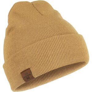 Men and Women Brown Acrylic Stretchy Daily Knit Warm Winter Beanie Hats